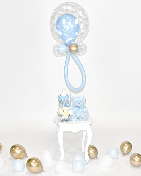 Baby Boy Balloon Pacifier