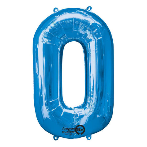 Blue Number Balloon, 34 Inches