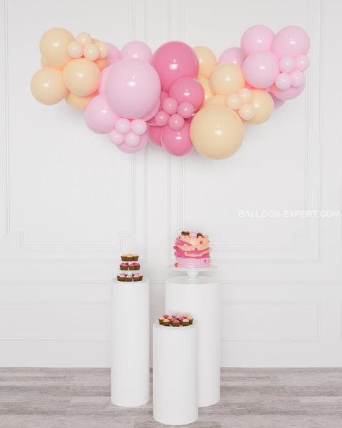 Blush And Pink Balloon Garland 6 Ft
