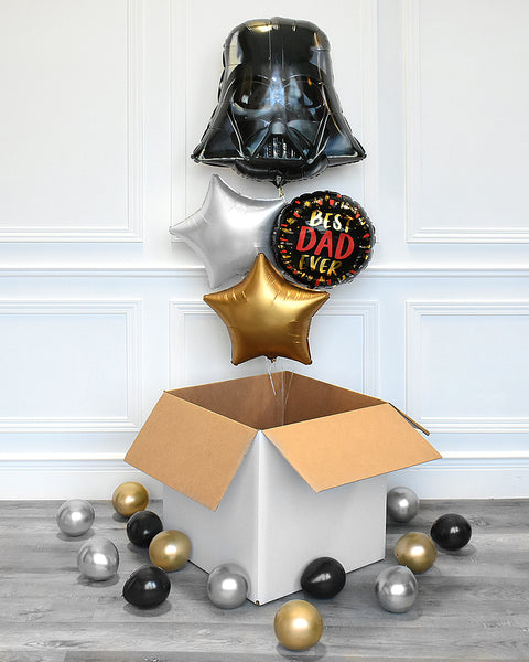 Darth Vader Father's Day Balloon Surprise Box