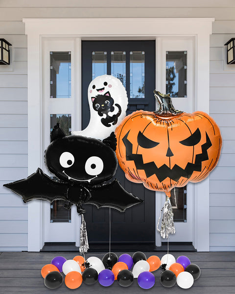 Trio de ballons d'Halloween