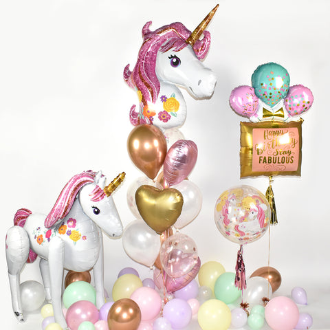 Unicorn Balloon Package