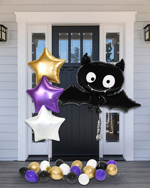 Paquet de ballons chauve-souris souriante