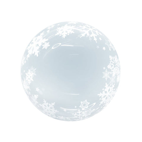 Buy Balloons Bubble Balloon, Snowflakes, 18 Inches sold at Balloon Expert