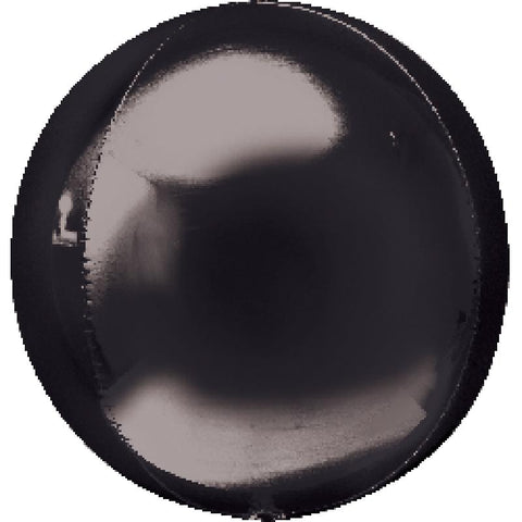 Buy Balloons Black Orbz Balloon, 16 Inches sold at Balloon Expert