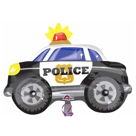 Buy Balloons Police Car Foil Balloon, 18 Inches sold at Balloon Expert