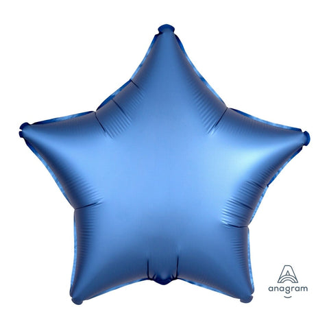 Buy Balloons Blue Star Shape Foil Balloon, 18 Inches sold at Balloon Expert