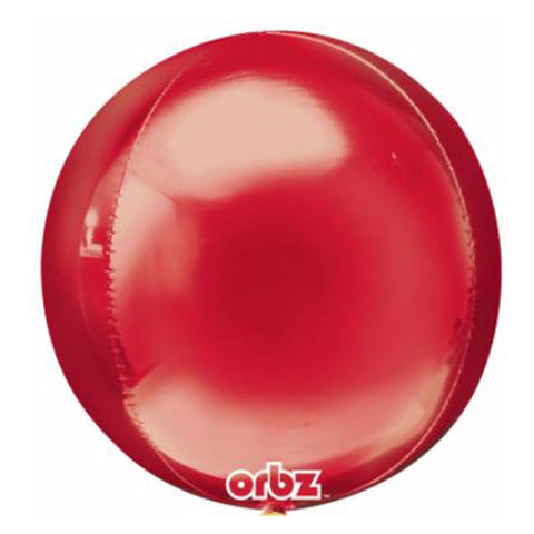 Buy Balloons Red Orbz Balloon, 16 Inches sold at Balloon Expert