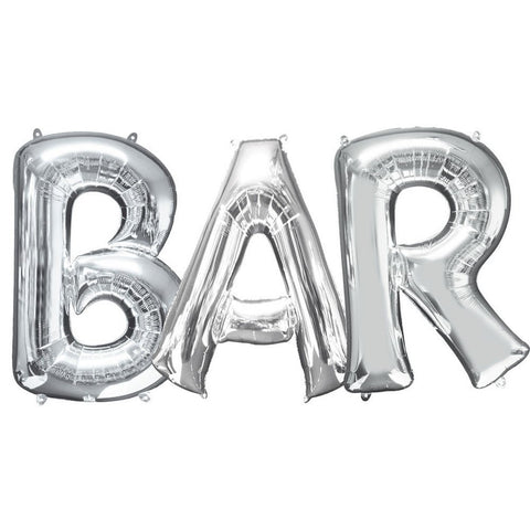 Bar Balloon Letters