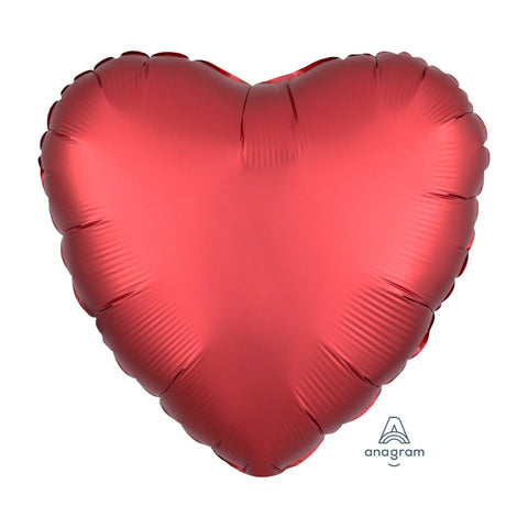 Buy Balloons Red Heart Shape Foil Balloon, 18 Inches sold at Balloon Expert