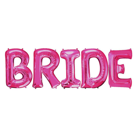 Bride Balloon Letters
