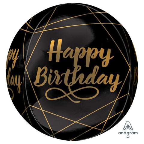 Buy Balloons Elegant Birthday Orbz Balloon sold at Balloon Expert