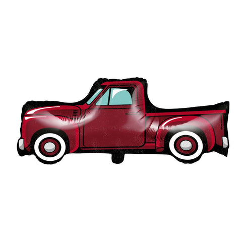 Buy Balloons Vintage Red Truck Supershape Balloon sold at Balloon Expert