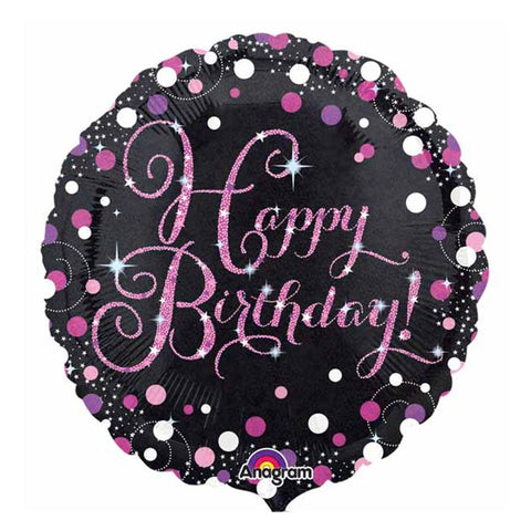 Buy Balloons Pink Celebration Foil Balloon, 18 Inches sold at Balloon Expert