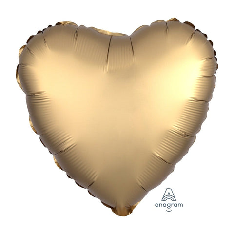 Buy Balloons Gold Heart Shape Foil Balloon, 18 Inches sold at Balloon Expert