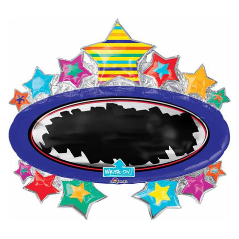 Supershape Bright Star Blk Board Marquee