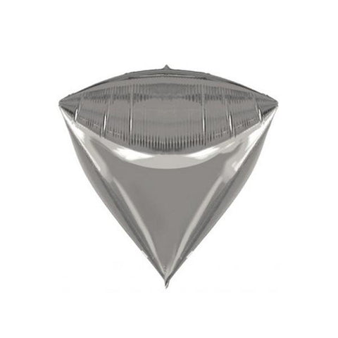 Buy Balloons Silver Diamondz Balloon, 16 Inches sold at Balloon Expert