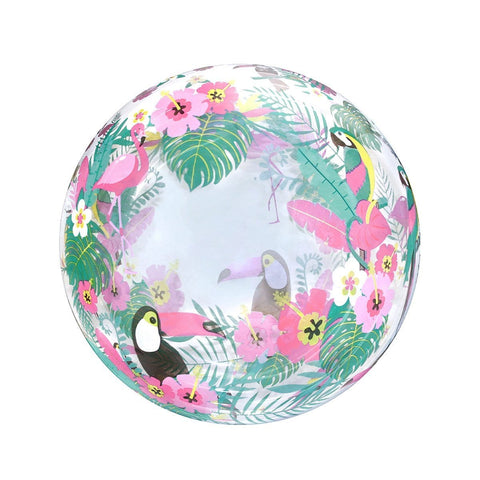 Buy Balloons HD Bubble Balloon, HBD Famingo, 20 Inches sold at Balloon Expert