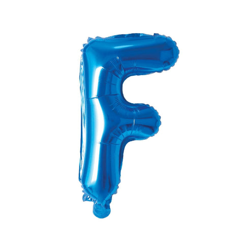 Buy Balloons Blue Letter F Foil Balloon, 16 Inches sold at Balloon Expert