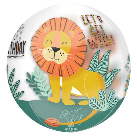 Buy Balloons Safari Animals Party Orbz Balloon sold at Balloon Expert