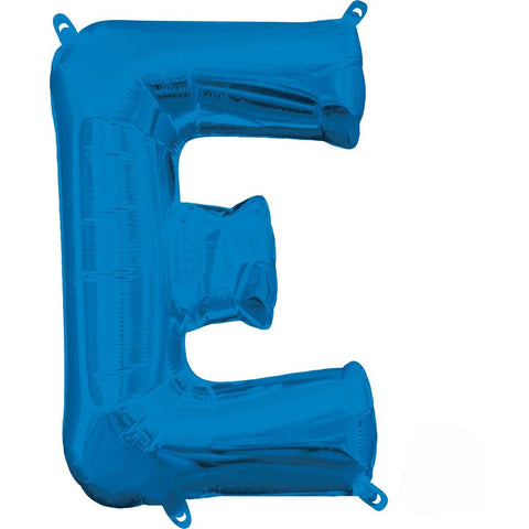 Buy Balloons Blue Letter E Foil Balloon, 36 Inches sold at Balloon Expert