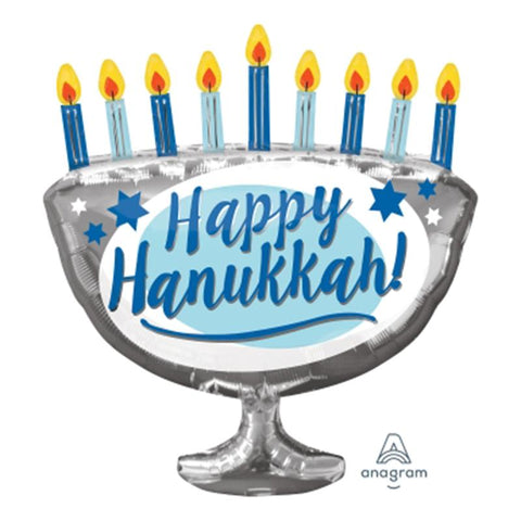 Buy Balloons Hanukkah Menorah Supershape Balloon sold at Balloon Expert