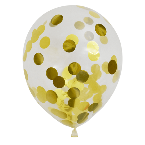 Metallic best sale gold balloons