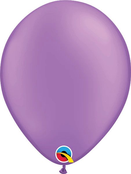 12" Neon Purple Latex Balloon, Helium Inflated from Balloon Expert