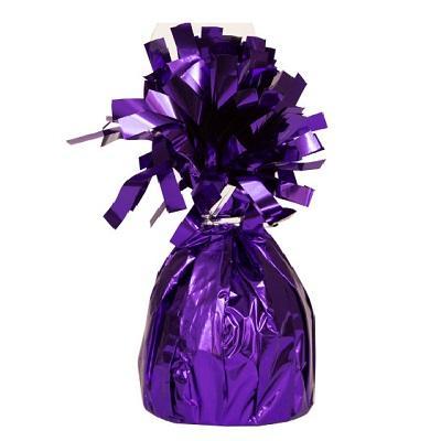 Purple Foil Balloon Weight