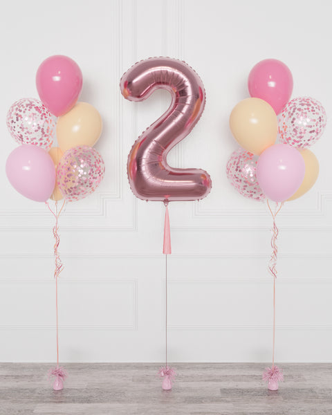 Blush and pink balloon collection