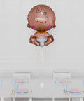 Baby Supershape Balloon with Tassel