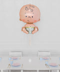 Baby Supershape Balloon with Tassel