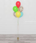 Back to School Confetti Balloon Bouquet, 7 Balloons, sold by Balloon Expert