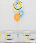 Bluey Confetti Foil Balloon Bouquet, 4 Balloons from Balloon Expert