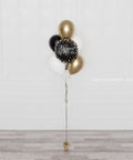 Bonne Retraite Chic Balloon Bouquet, 7 Balloons, full image, sold by Balloon Expert