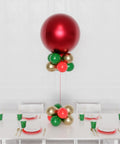 Christmas Orbz Balloon Centerpiece with no logo