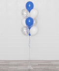 Custom Confetti Balloon Bouquet, 10 Balloons, full image, sold by Balloon Expert