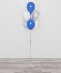 Custom Confetti Balloon Bouquet, 7 Balloons, full image, sold by Balloon Expert