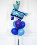 Fortnite Balloon Bouquet - Blue And Purple Kids Birthday