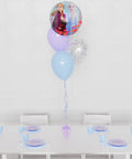 Frozen Confetti Foil Balloon Bouquet, 4 Balloons from Balloon Expert
