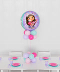 Gabby's Dollhouse Orbz Balloon Centerpiece from Balloon Expert