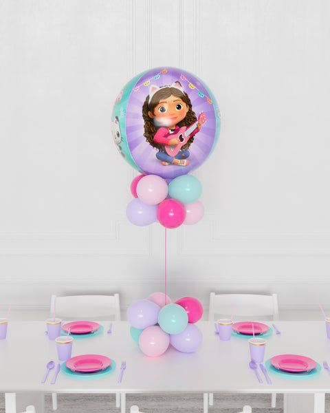 Gabby's Dollhouse Orbz Balloon Centerpiece from Balloon Expert
