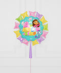 Gabby's Dollhouse Supershape Balloon with Tassel, Helium Inflated