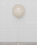 Gender Reveal Balloon Filled with Confettis, helium inflated