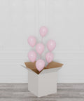 Gender Reveal, It's a Girl Balloon Bouquet Surprise Box in Pink