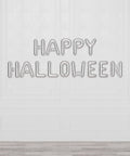 Halloween - "Happy Halloween" Small Foil Letter Balloons, Air-inflated