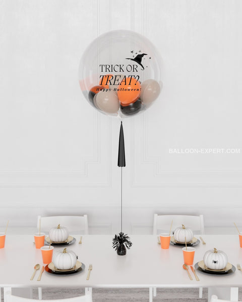 Halloween Classic Custom Bubble Balloon Filled With Small Balloons