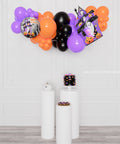 Halloween House Balloon Garland, 6ft, air-inflated