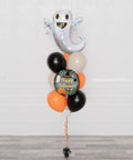 Happy Halloween Balloon Bouquet, 10 Balloons, helium inflated