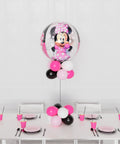 Minnie Mouse Orbz Balloon Centerpiece from Balloon Expert